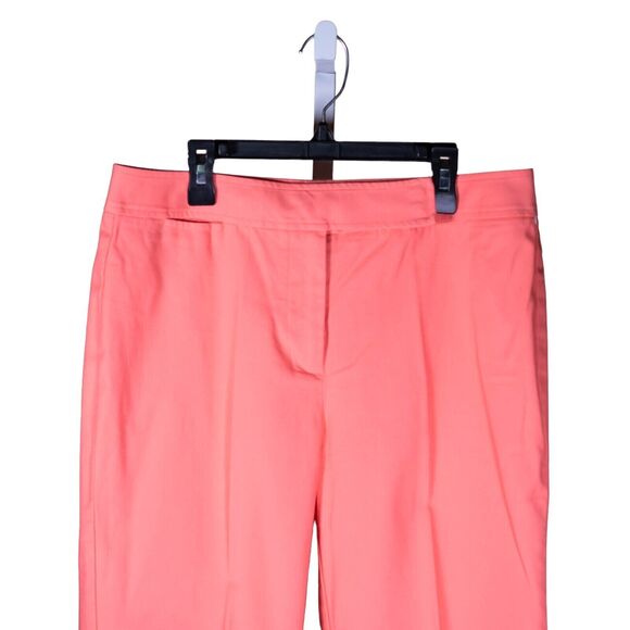 Talbots Women's Chino Pants Pink Stretch Straight Leg Signature Trousers Size 8 - Picture 5 of 8